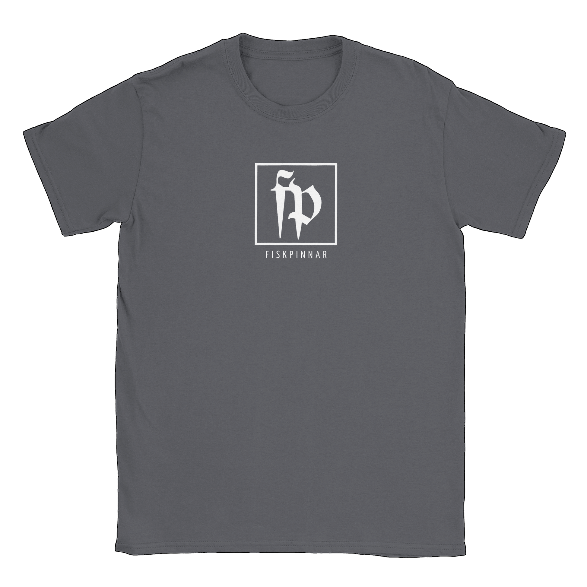 Fiskpinnar Logo - T-shirt Charcoal