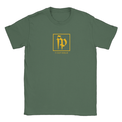 Fiskpinnar Logo - T-shirt Military Green