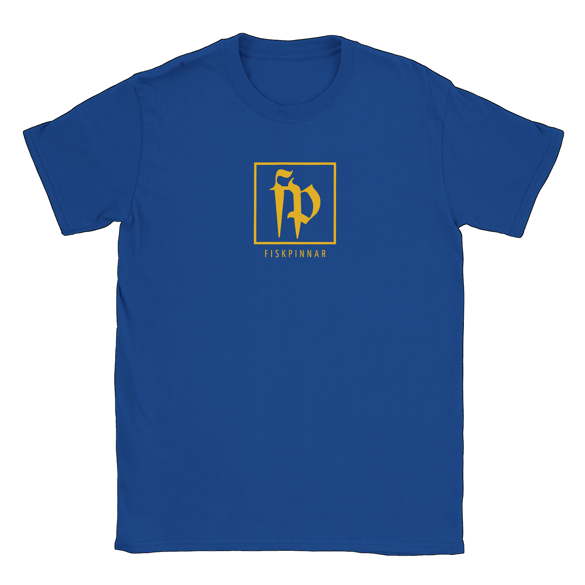 Fiskpinnar Logo - T-shirt Royal