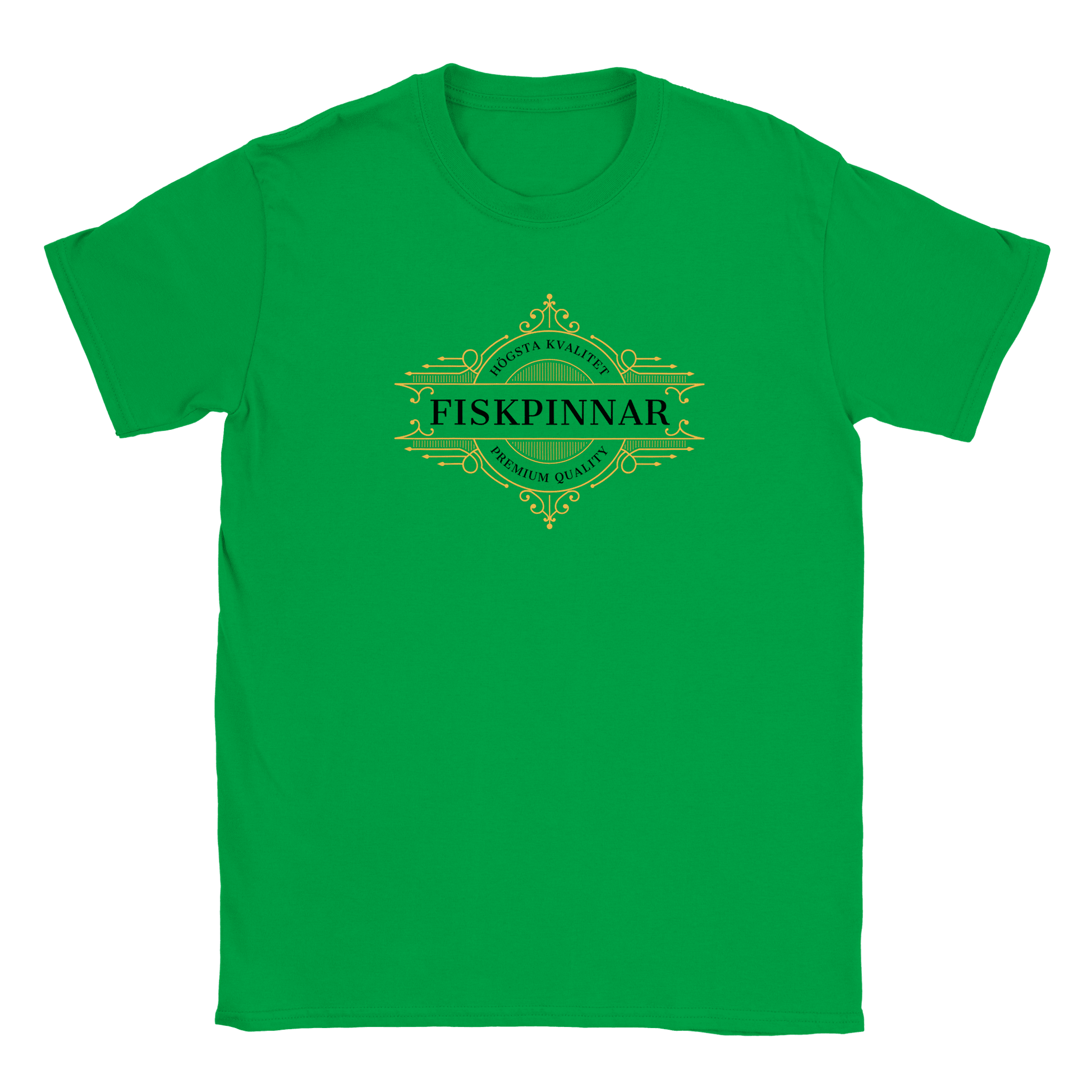Fiskpinnar - T-shirt för barn Grön