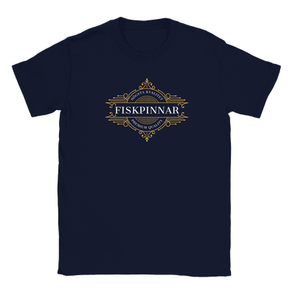Fiskpinnar - T-shirt för barn Marinblå