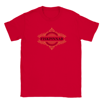 Fiskpinnar - T-shirt för barn Röd
