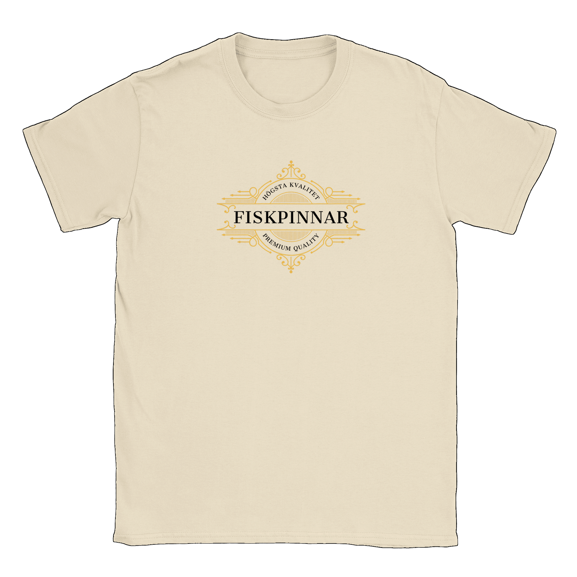 Fiskpinnar - T-shirt Natural