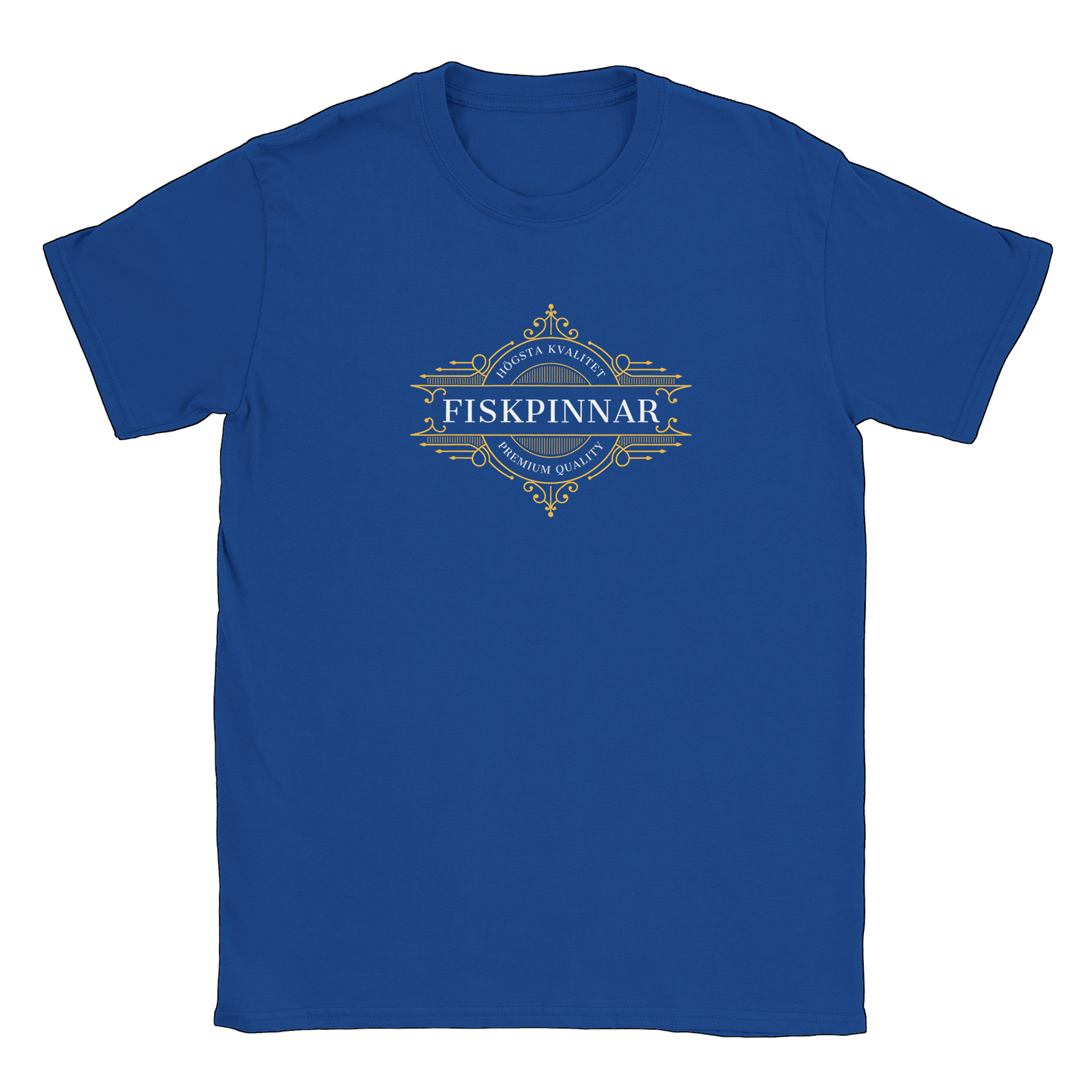 Fiskpinnar - T-shirt Royal