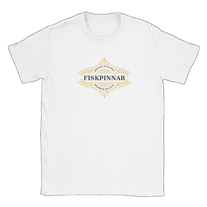 Fiskpinnar - T-shirt Vit
