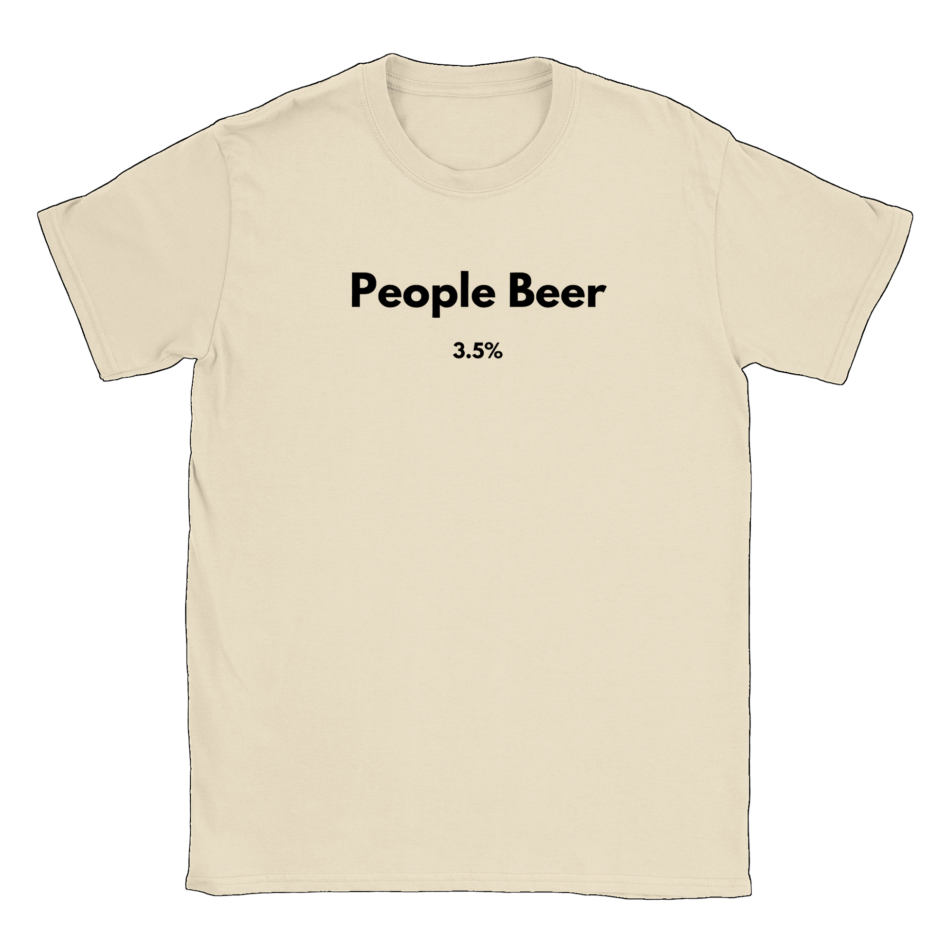 Folköl 3.5% - T-shirt Natural