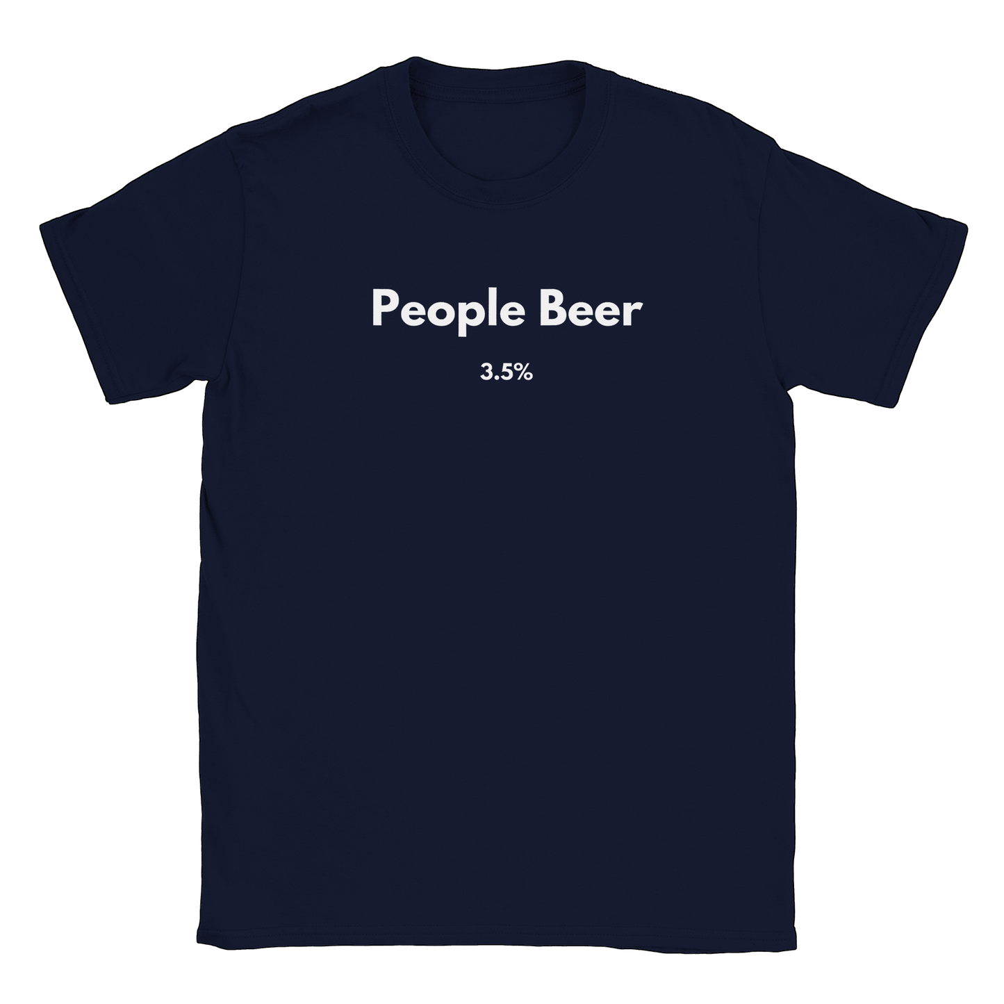 Folköl 3.5% - T-shirt Navy
