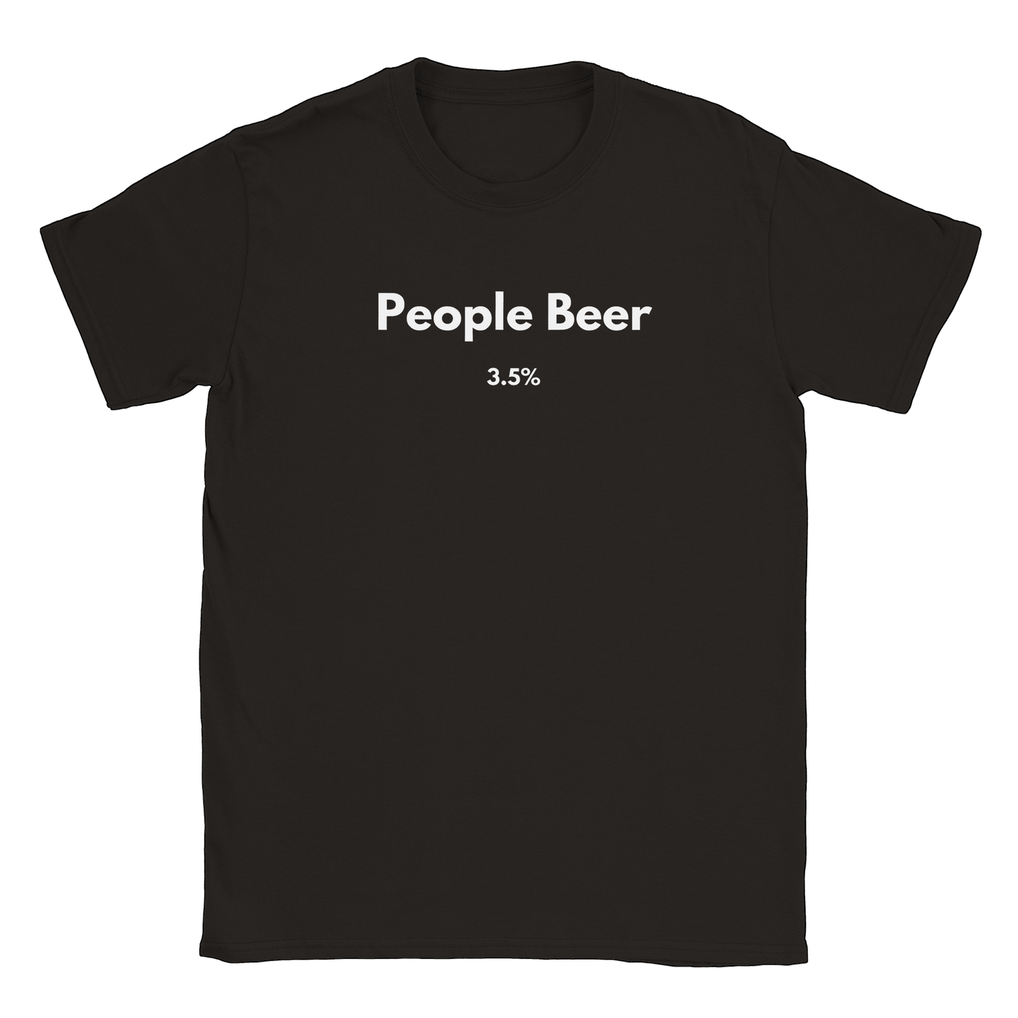 Folköl 3.5% - T-shirt Svart