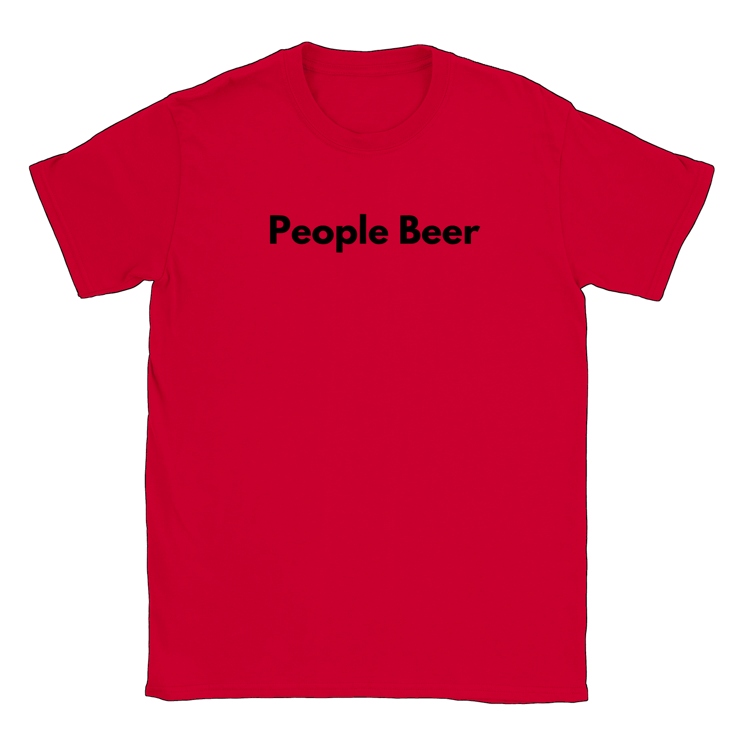 Folköl - T-shirt Röd