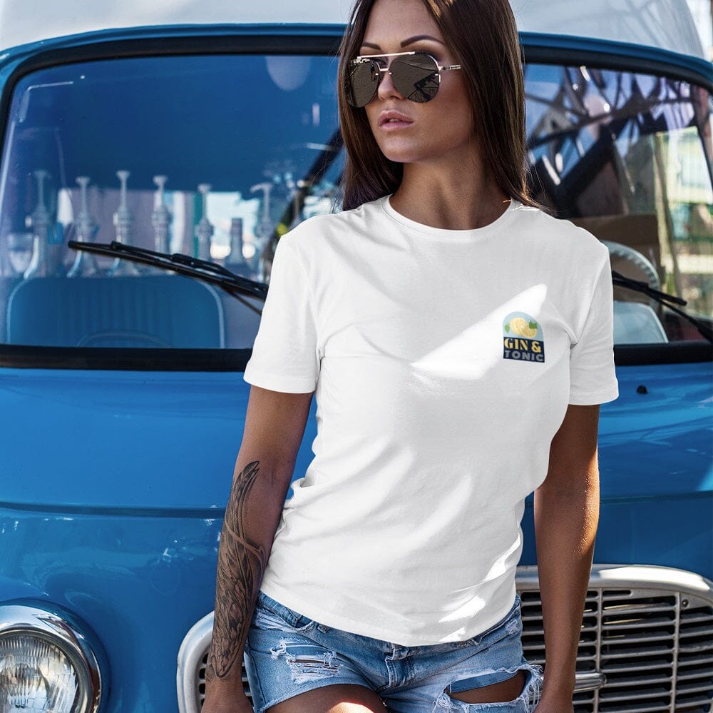 Gin & Tonic litet tryck - T-shirt 