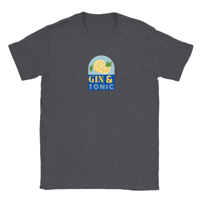 Gin & Tonic - T-shirt Mörkgrå