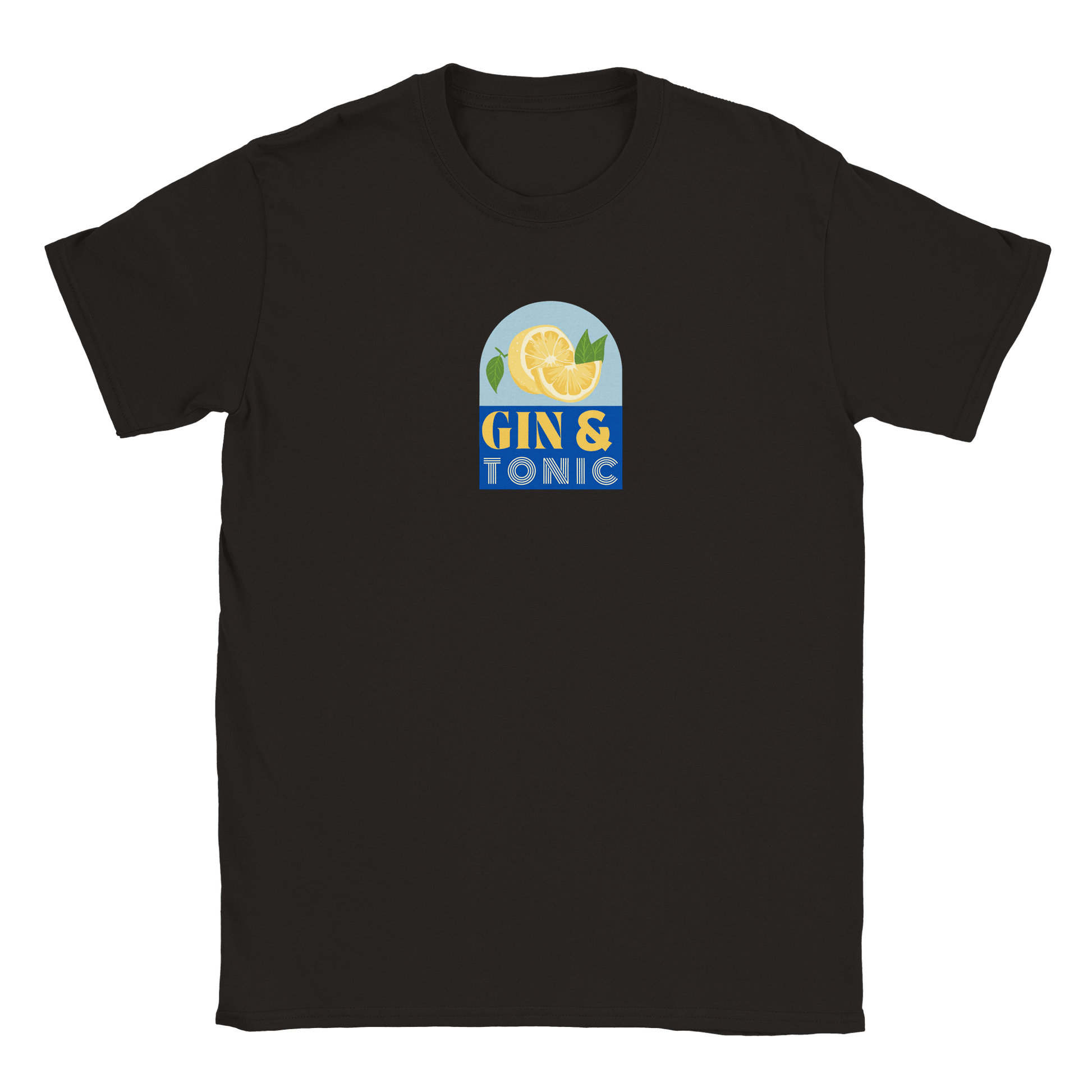 Gin & Tonic - T-shirt Svart