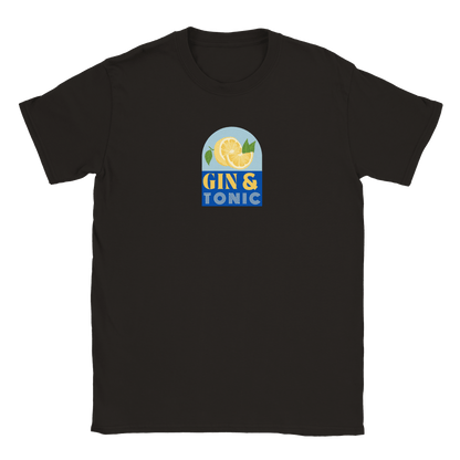 Gin & Tonic - T-shirt Svart