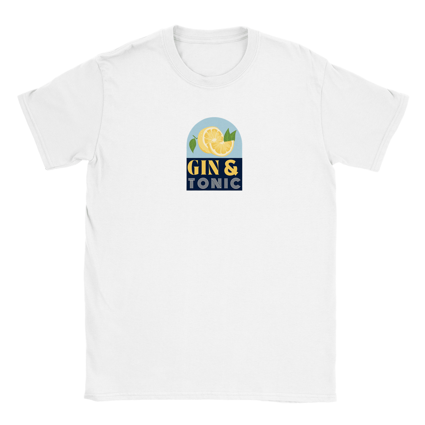Gin & Tonic - T-shirt Vit