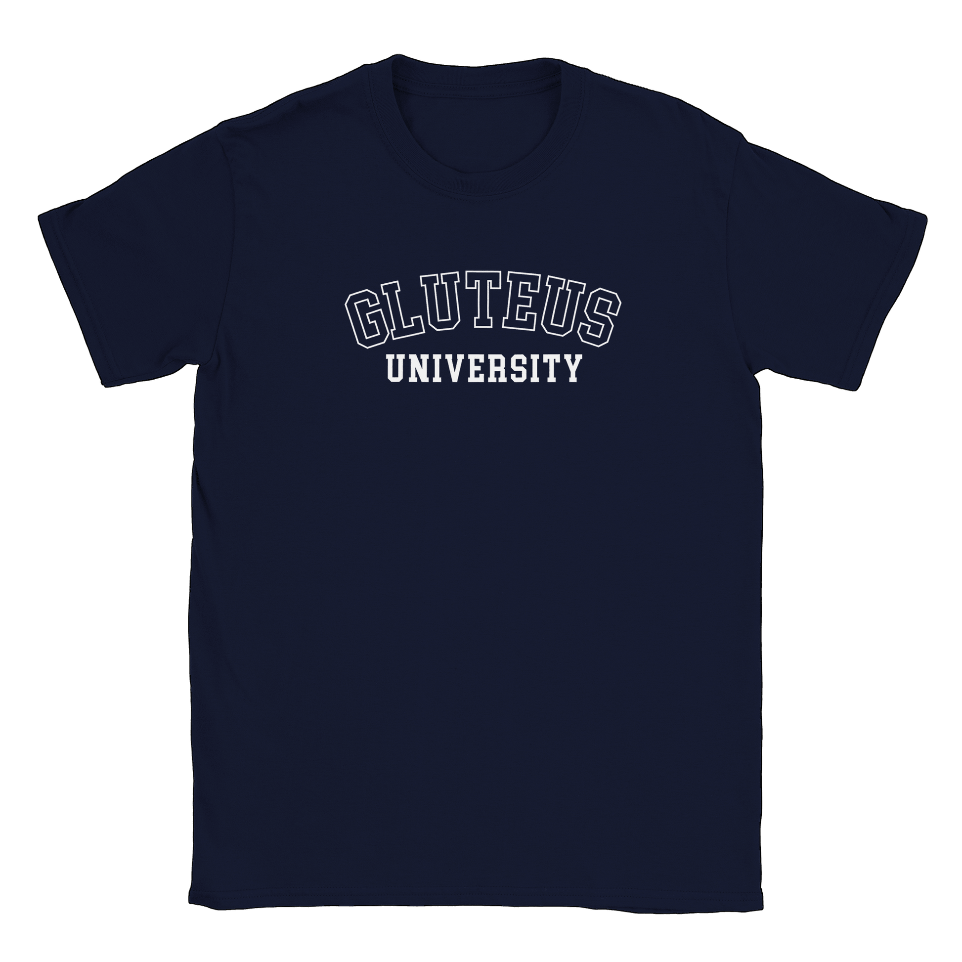 Gluteus University - T-shirt Navy