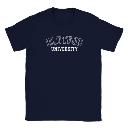 Gluteus University - T-shirt Navy