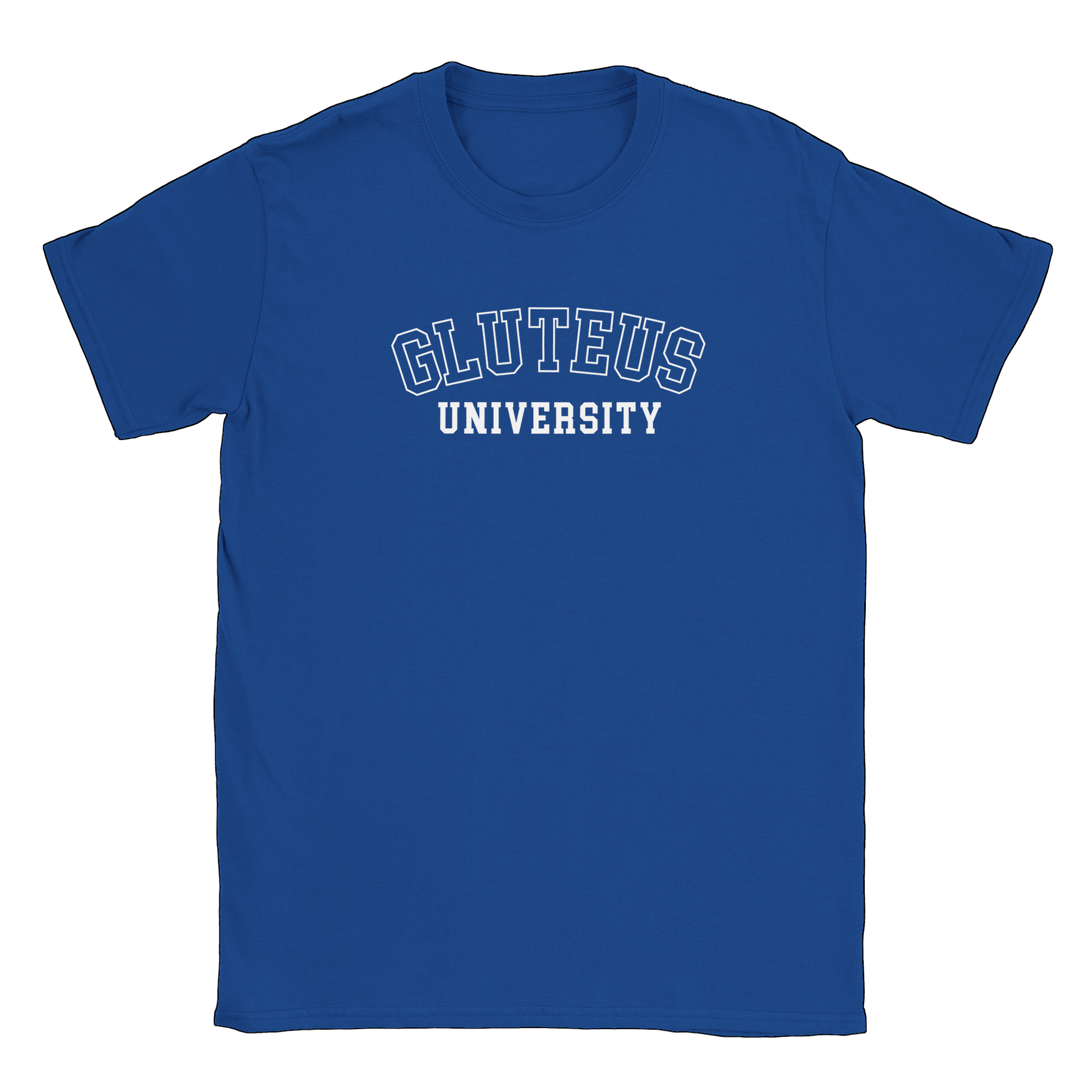 Gluteus University - T-shirt Royal