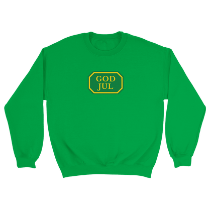 God Jul systemet - Sweatshirt Grön