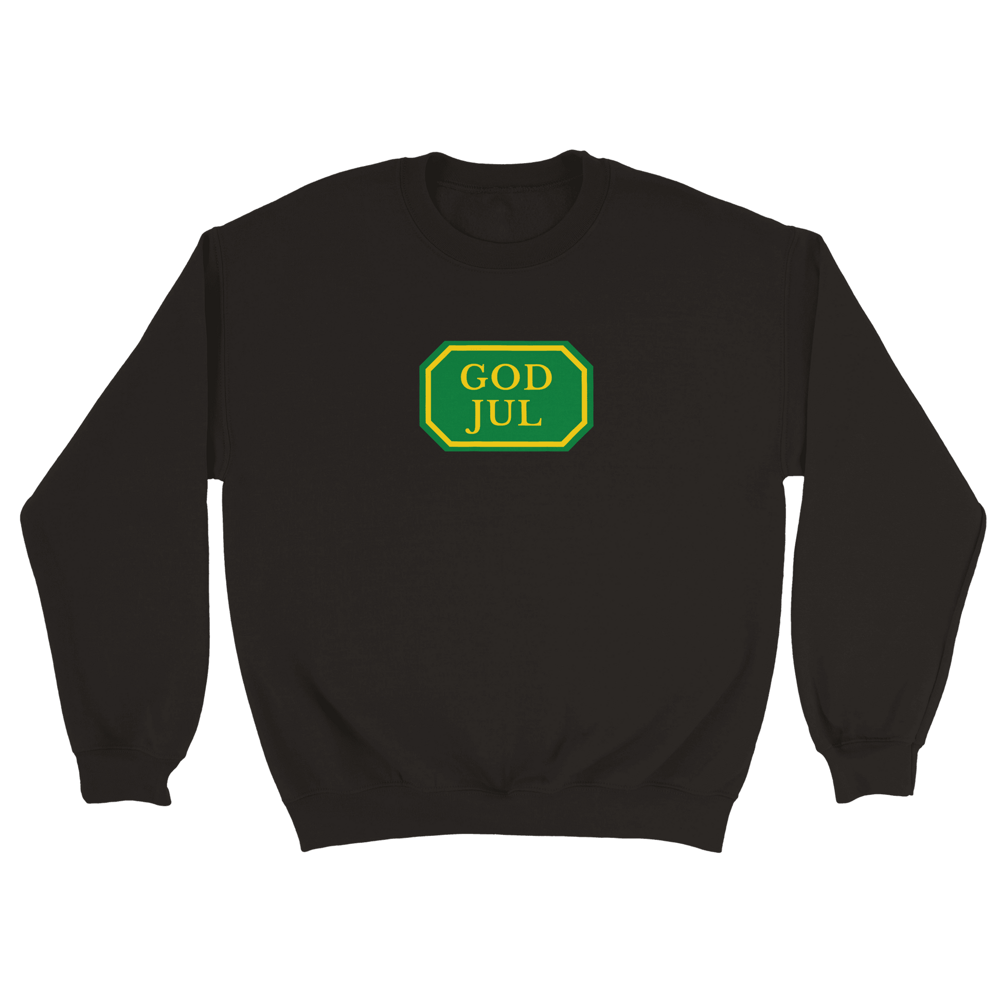 God Jul systemet - Sweatshirt Svart