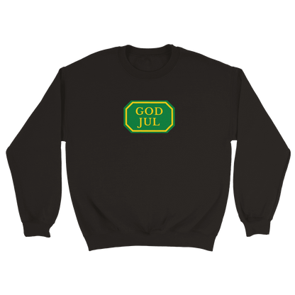 God Jul systemet - Sweatshirt Svart