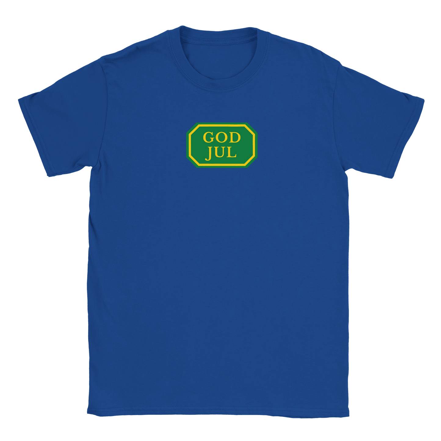 God Jul systemet - T-shirt Blå