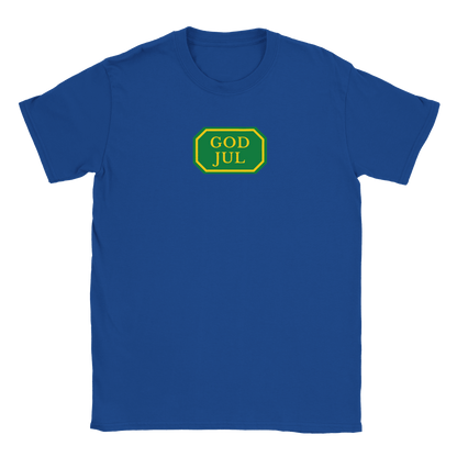 God Jul systemet - T-shirt Blå