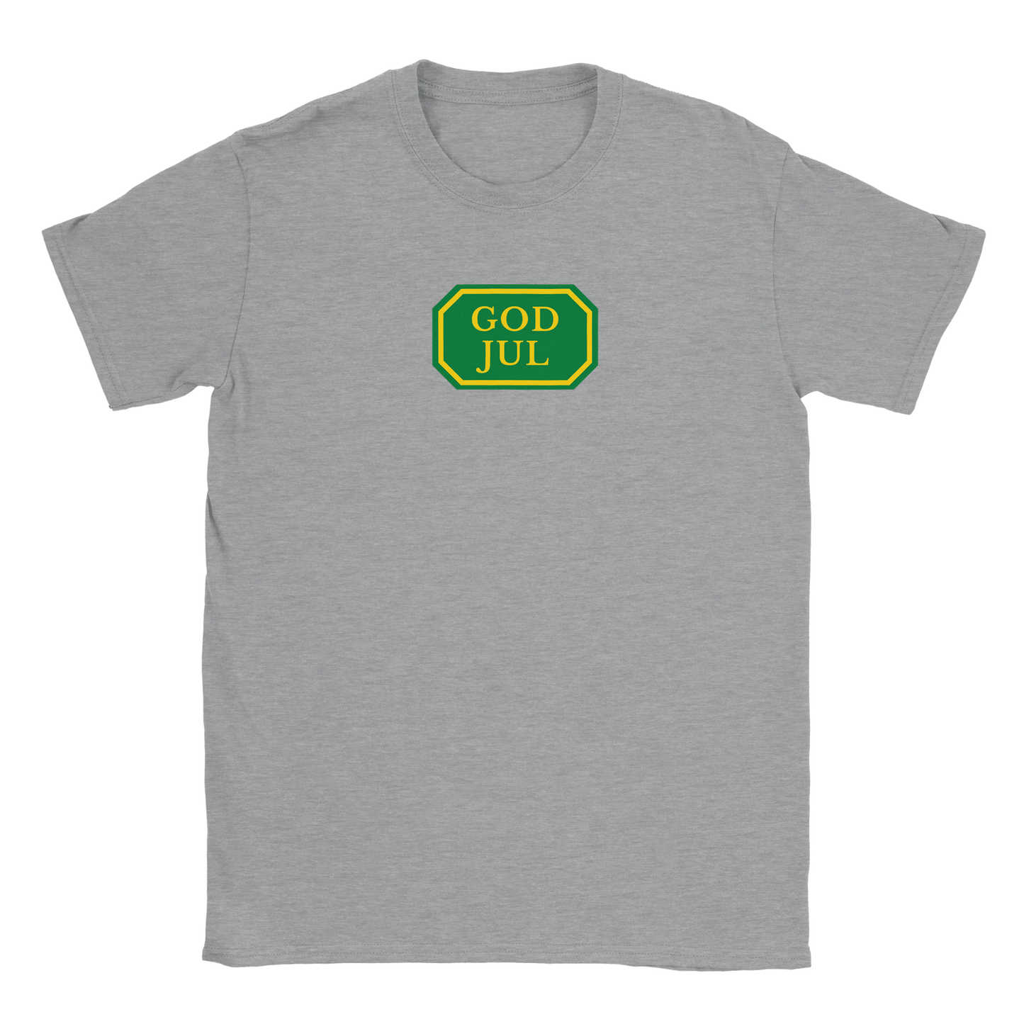 God Jul systemet - T-shirt Grå