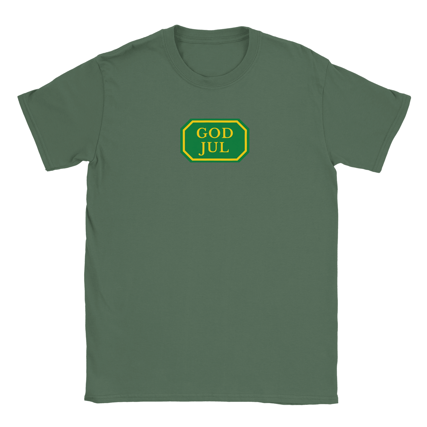 God Jul systemet - T-shirt Militärgrön