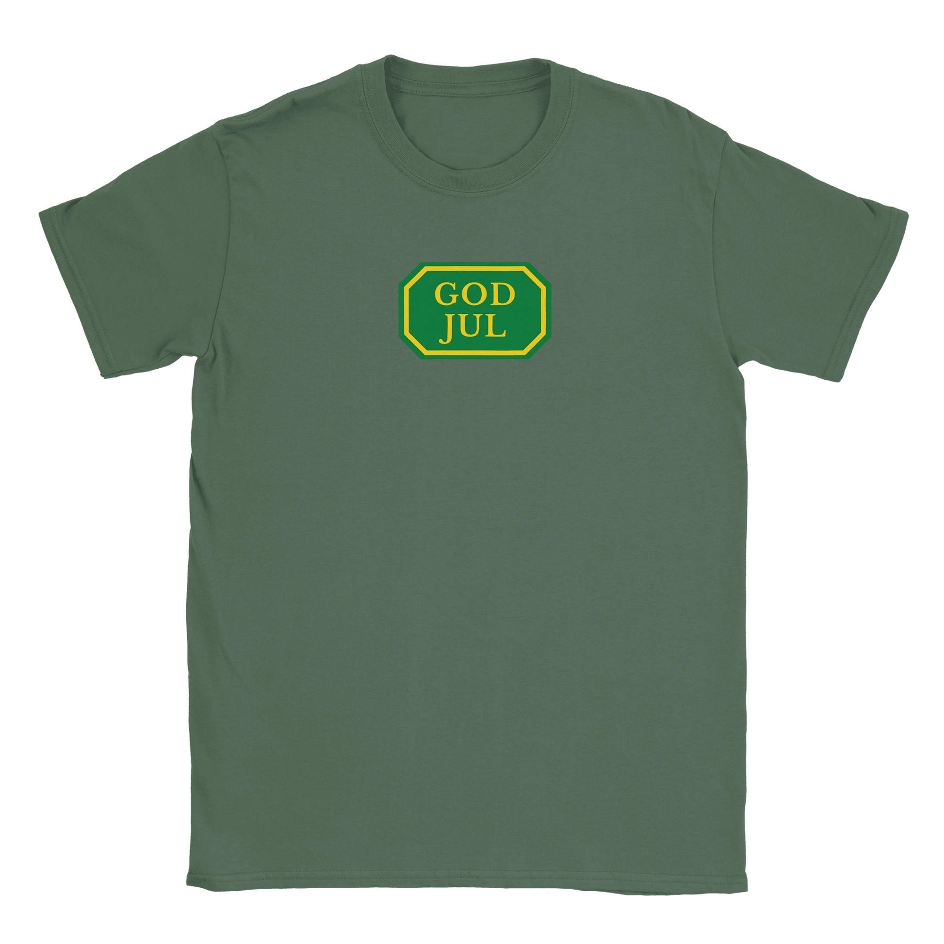 God Jul systemet - T-shirt Militärgrön