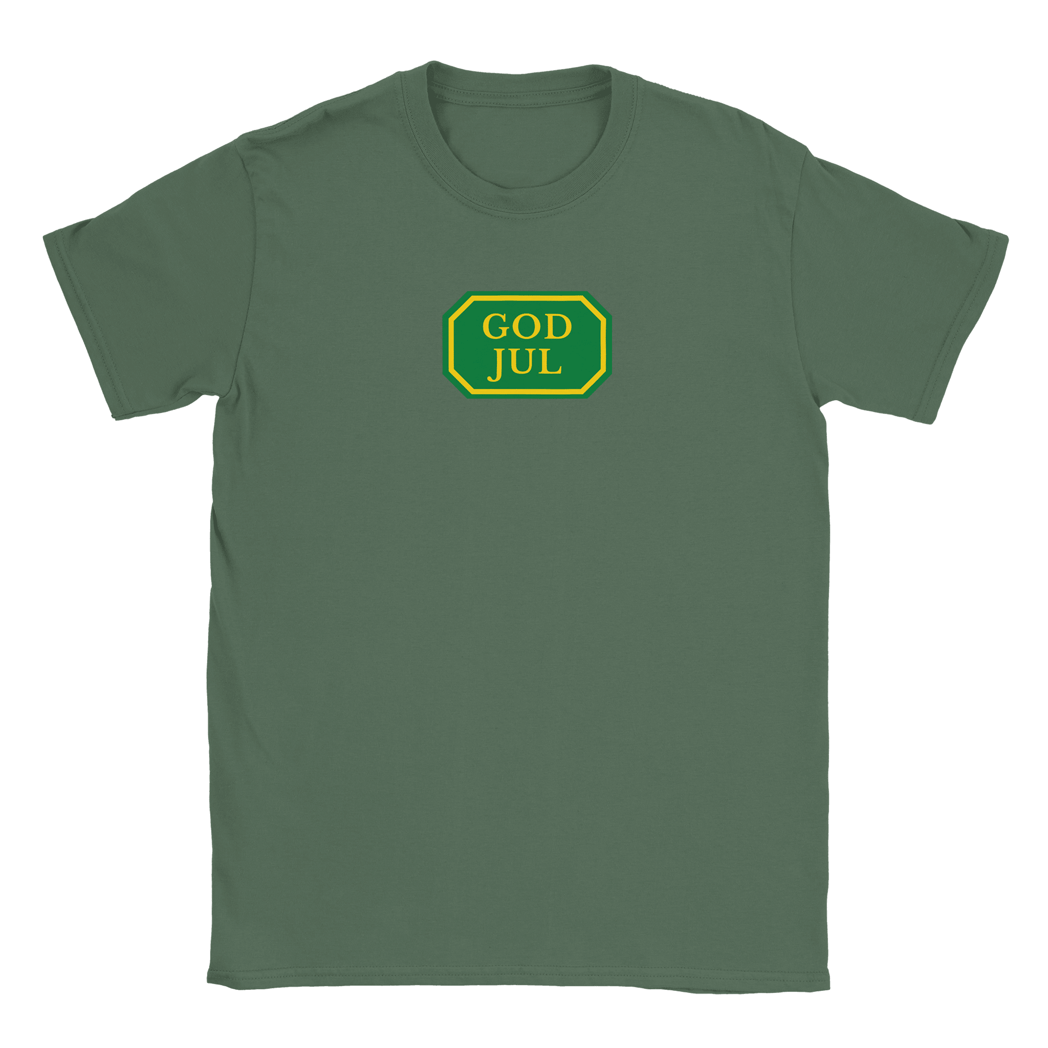 God Jul systemet - T-shirt Militärgrön