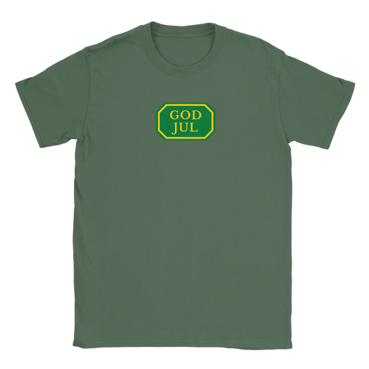 God Jul systemet - T-shirt Militärgrön