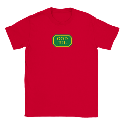 God Jul systemet - T-shirt Röd