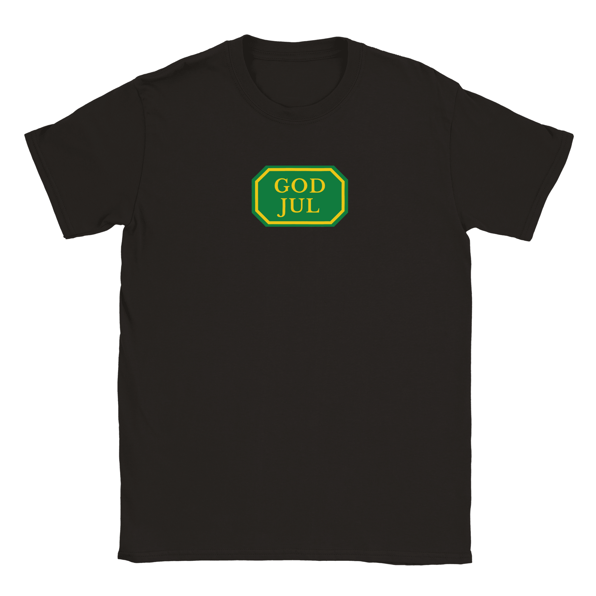 God Jul systemet - T-shirt Svart