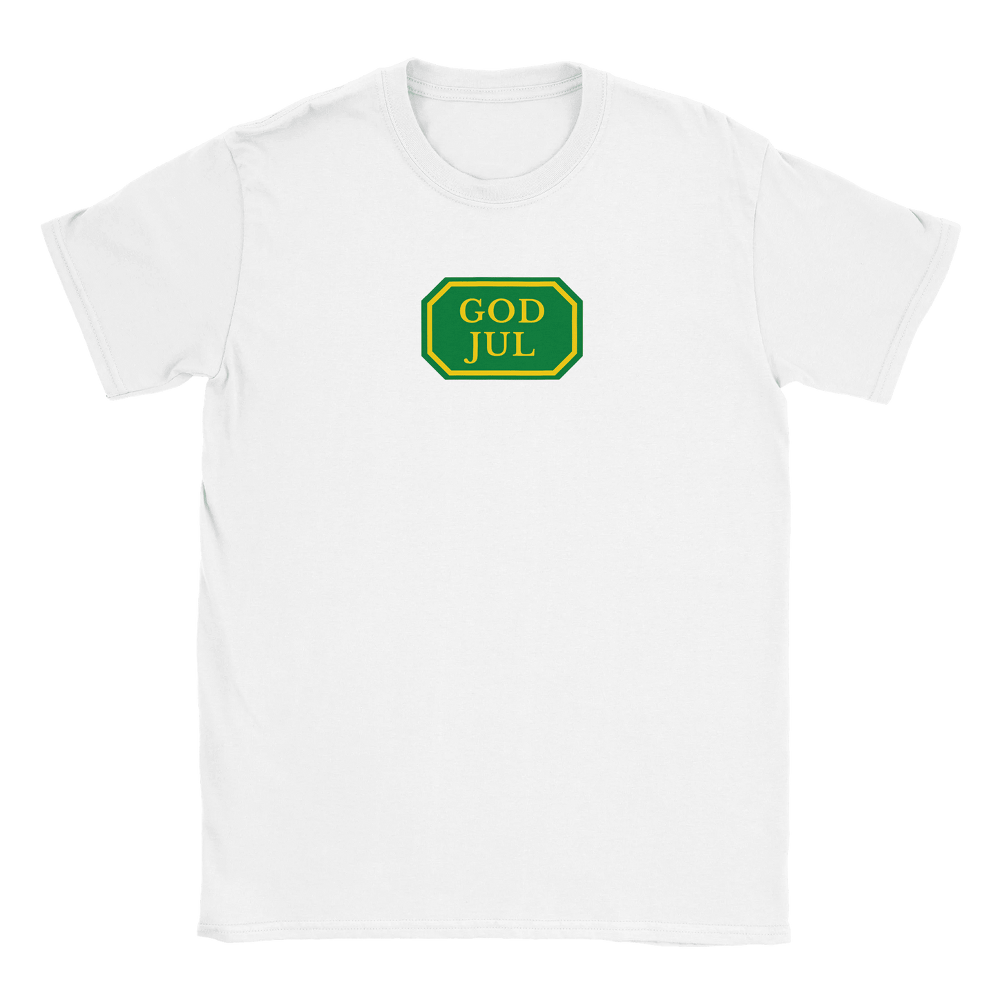 God Jul systemet - T-shirt Vit