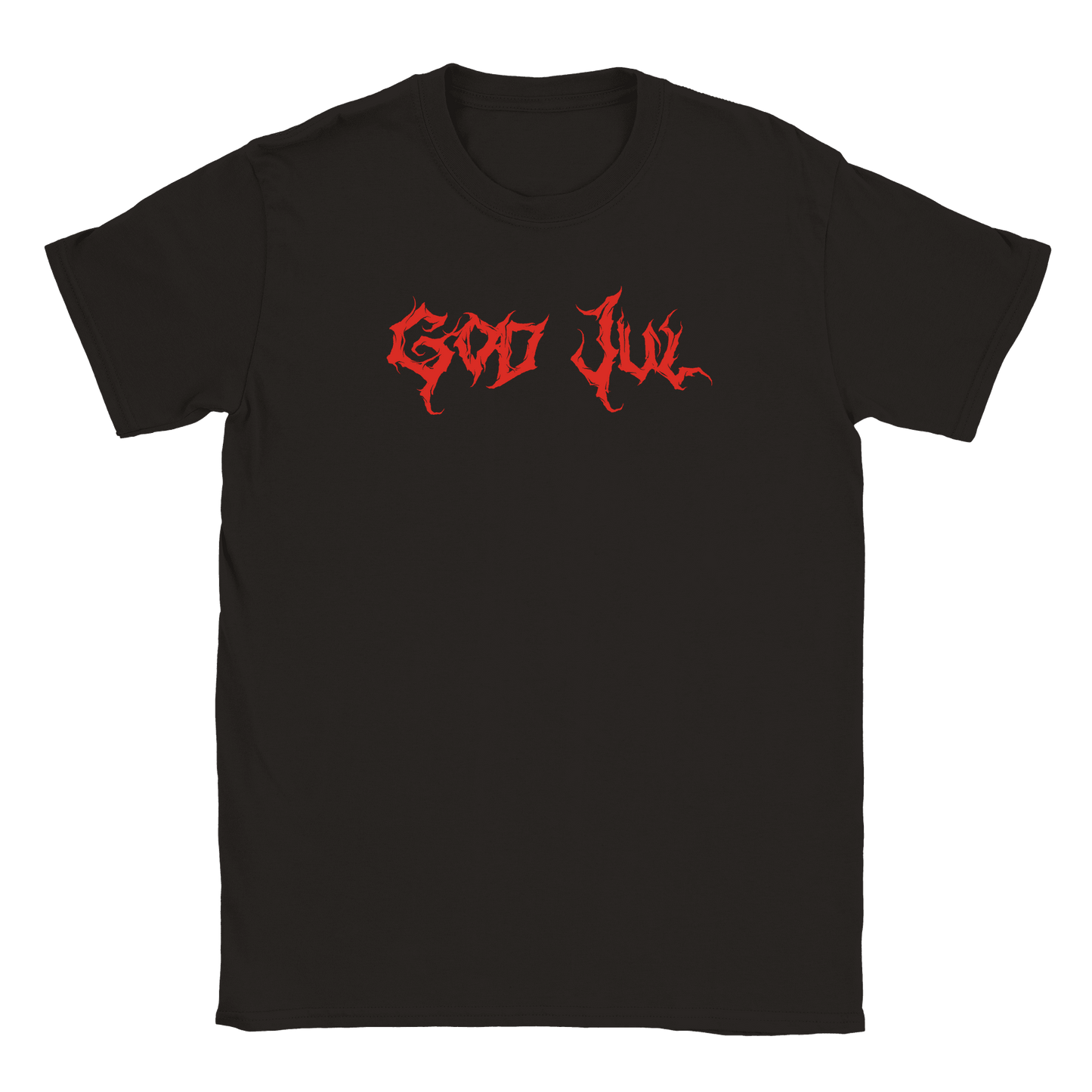 God Jul - T-shirt Svart