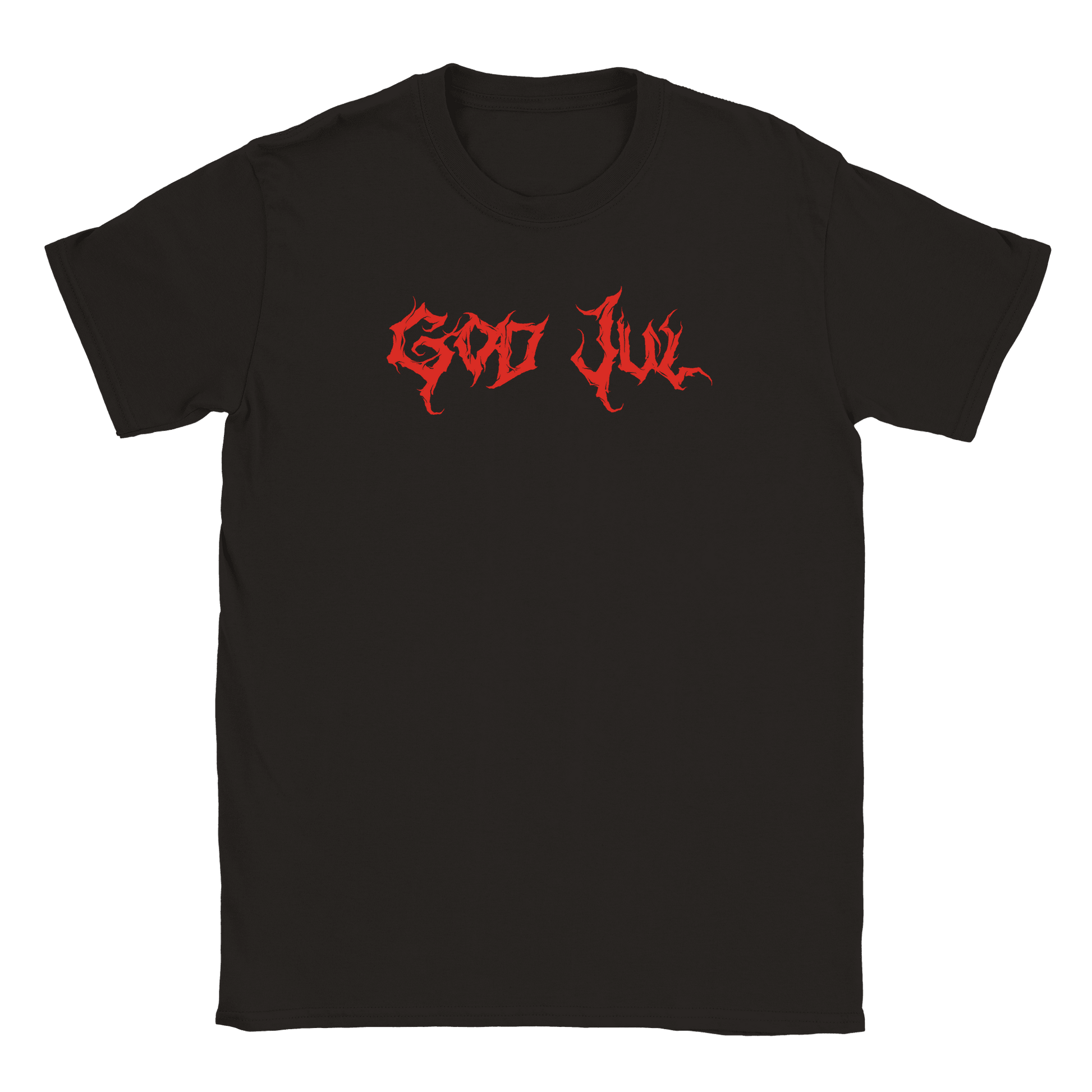 God Jul - T-shirt Svart