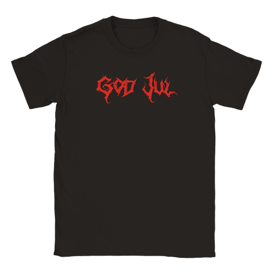 God Jul - T-shirt Svart