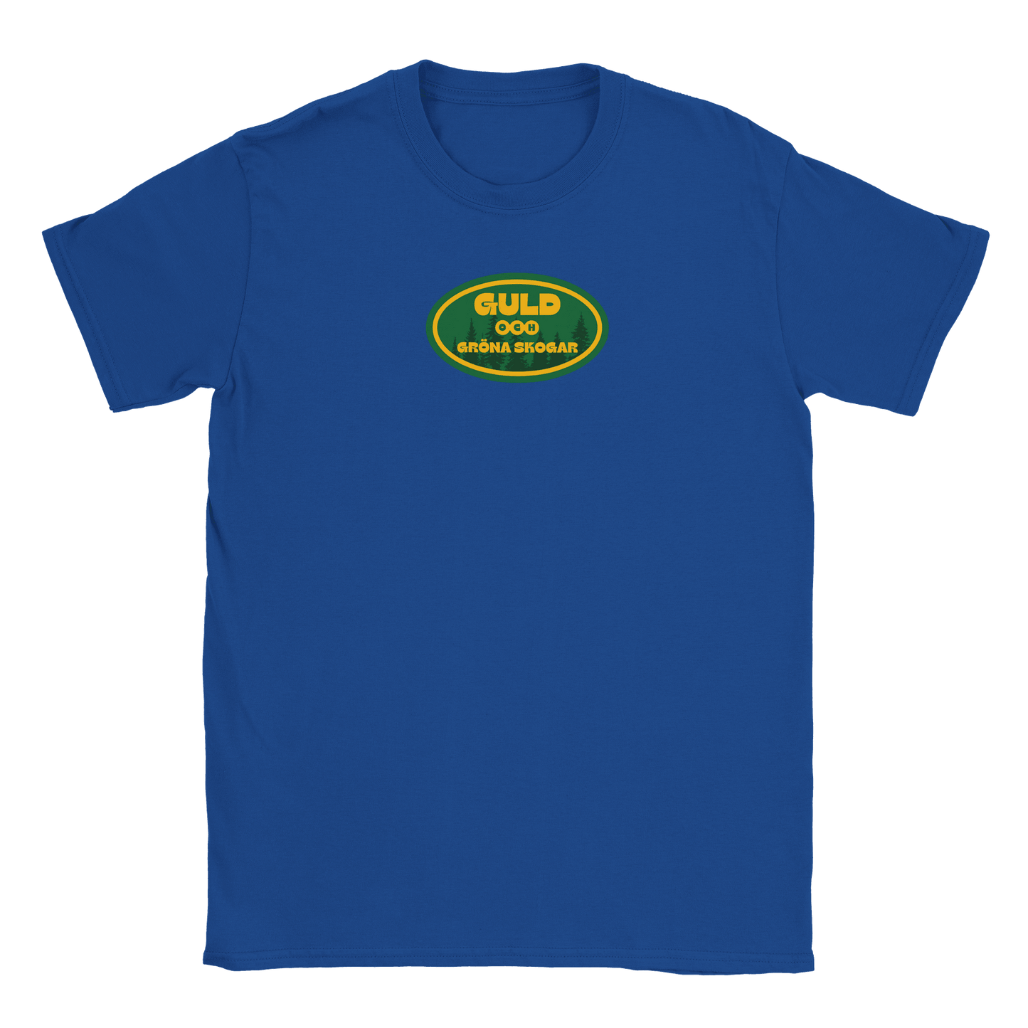 Guld och gröna skogar - T-shirt Blå