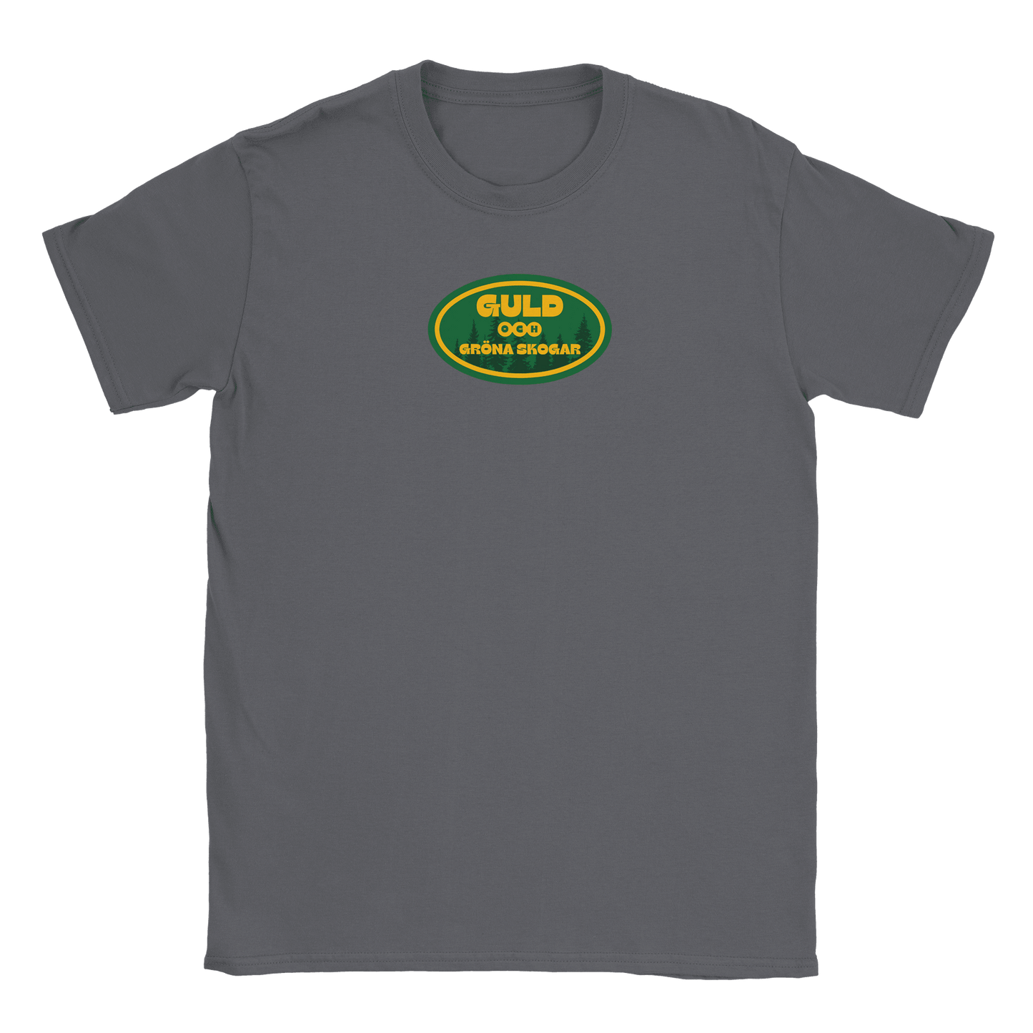 Guld och gröna skogar - T-shirt Kolgrå