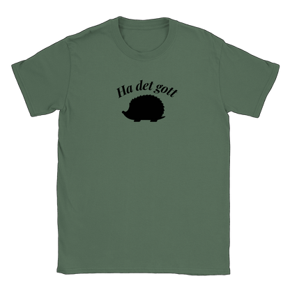 Ha det gott igelkott - T-shirt Military Green