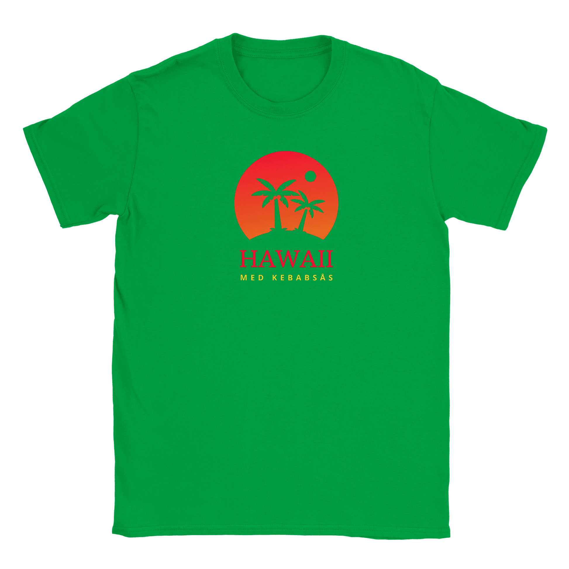 Hawaii med kebabsås - T-shirt för barn Grön