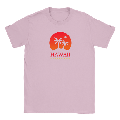 Hawaii med kebabsås - T-shirt för barn Rosa