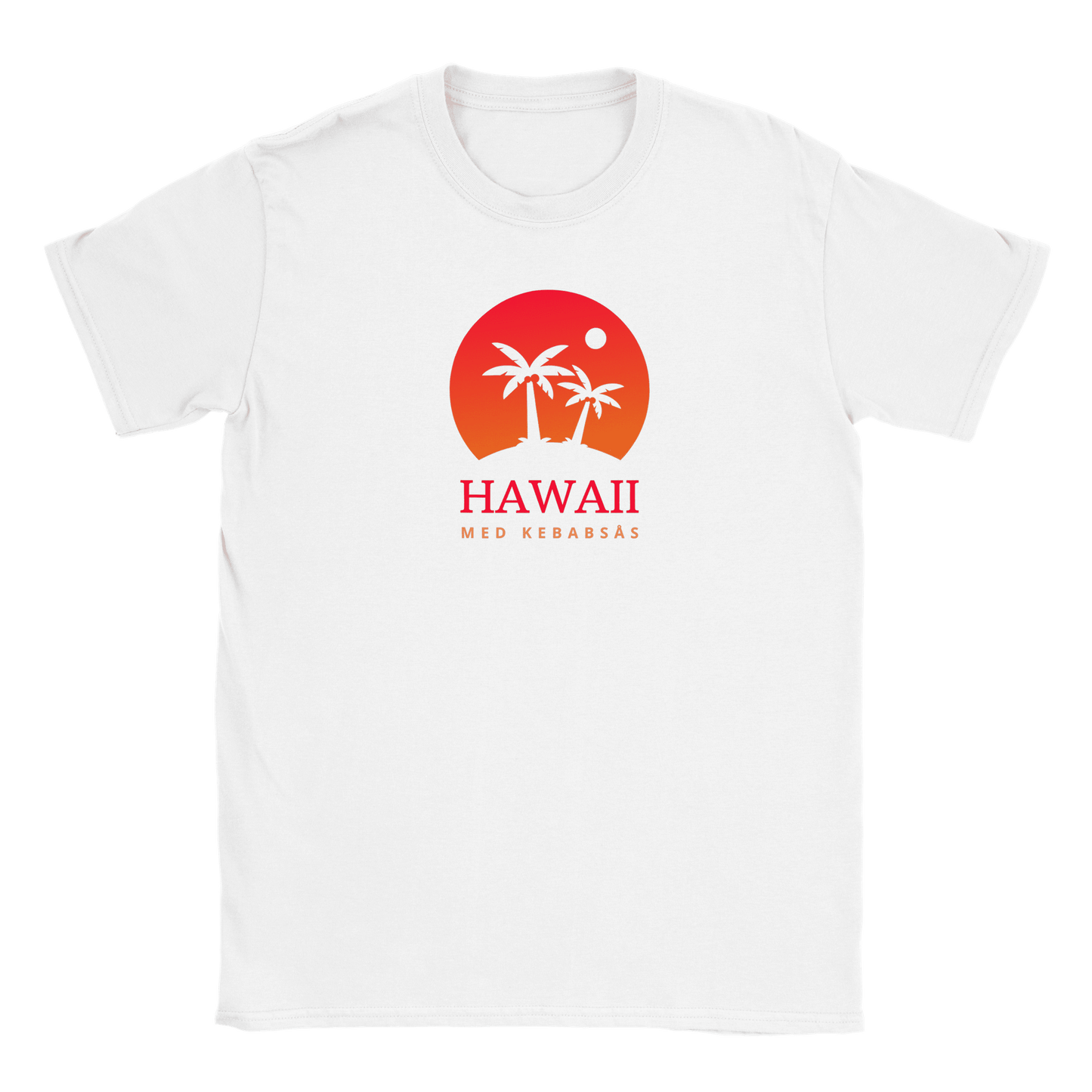 Hawaii med kebabsås - T-shirt för barn Vit