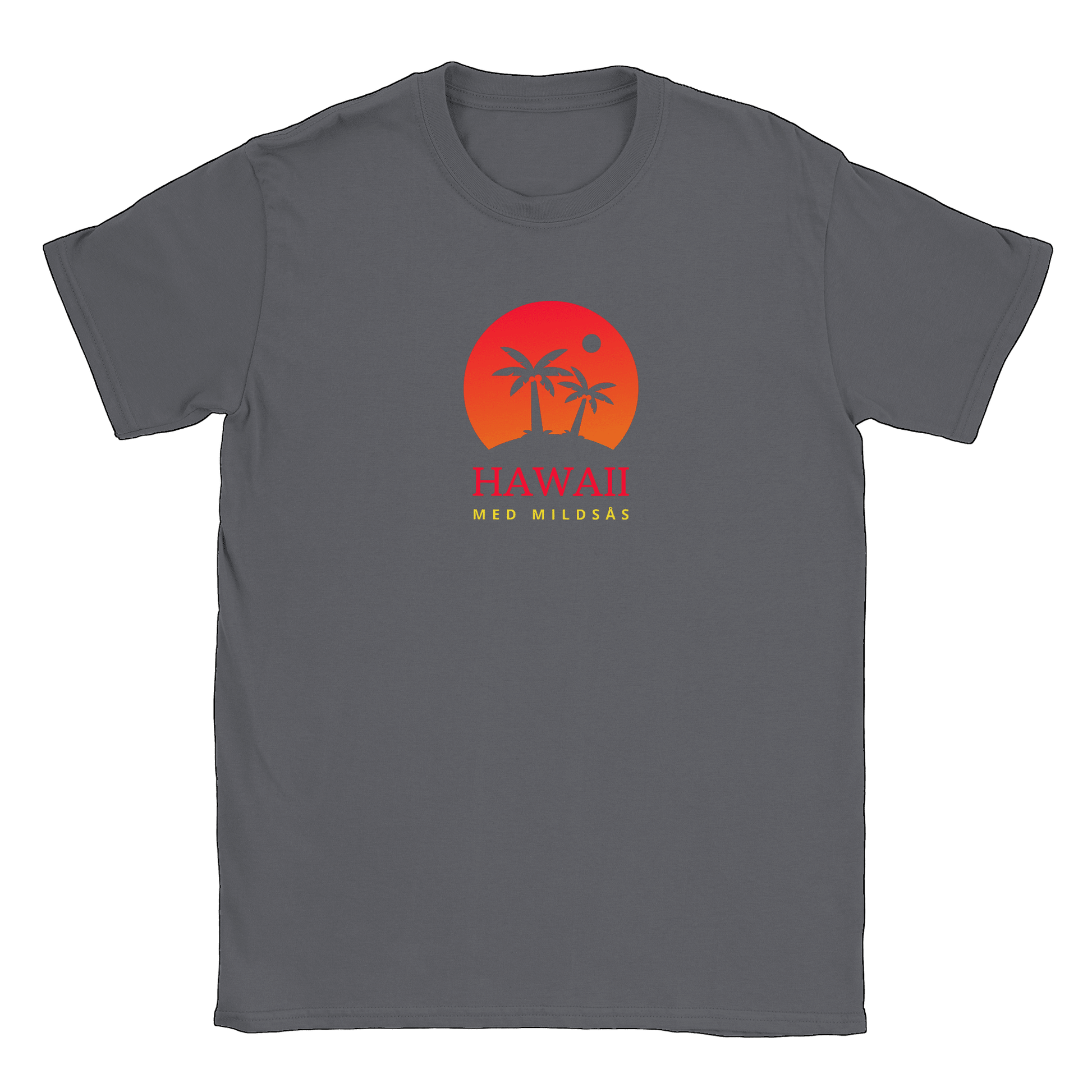 Hawaii med mildsås - T-shirt Charcoal