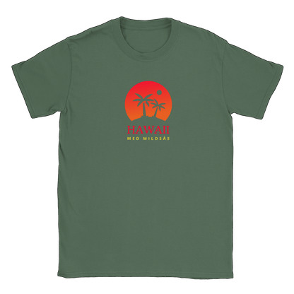 Hawaii med mildsås - T-shirt Military Green
