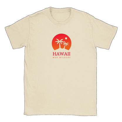 Hawaii med mildsås - T-shirt Natural