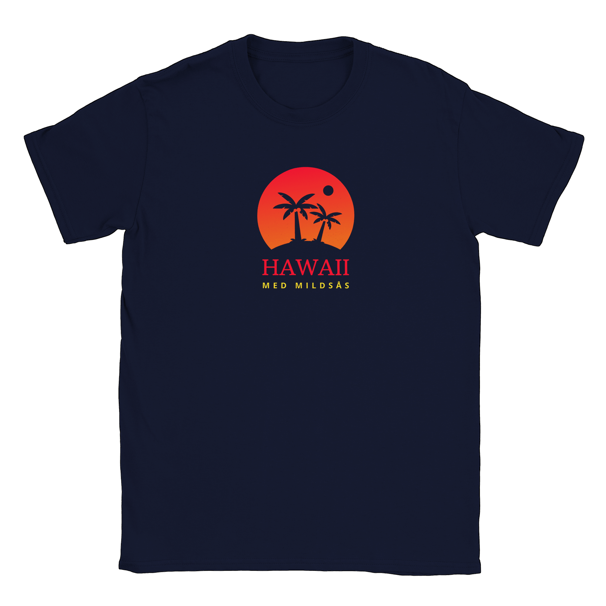 Hawaii med mildsås - T-shirt Navy