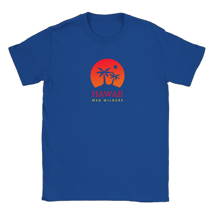 Hawaii med mildsås - T-shirt Royal