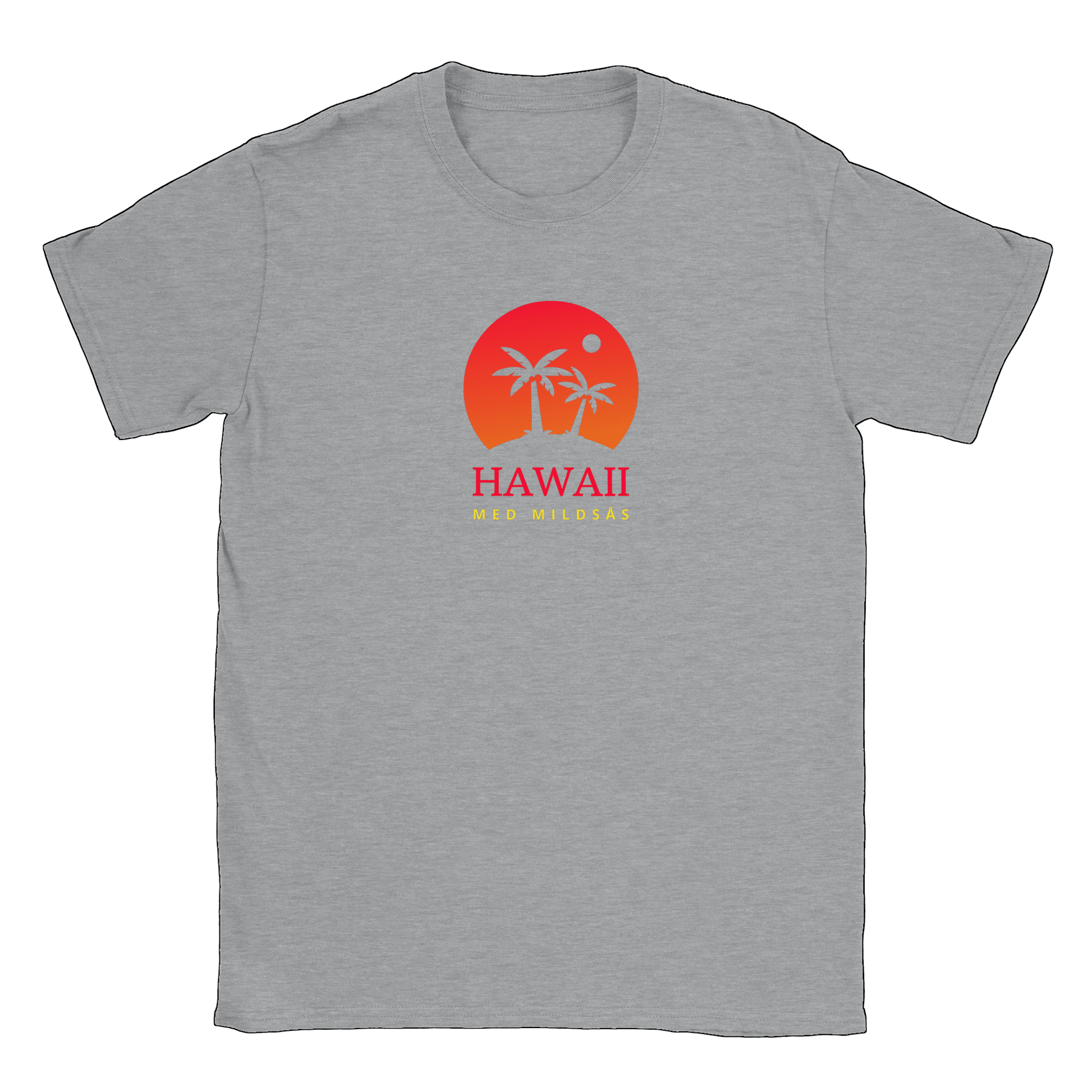 Hawaii med mildsås - T-shirt Sports Grey