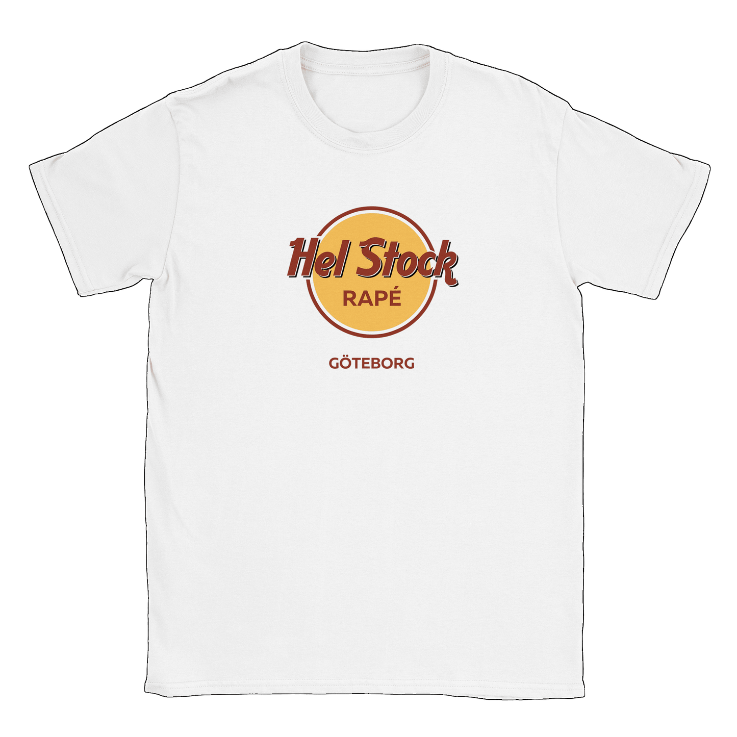 Hel Stock Rapé - T-shirt Vit